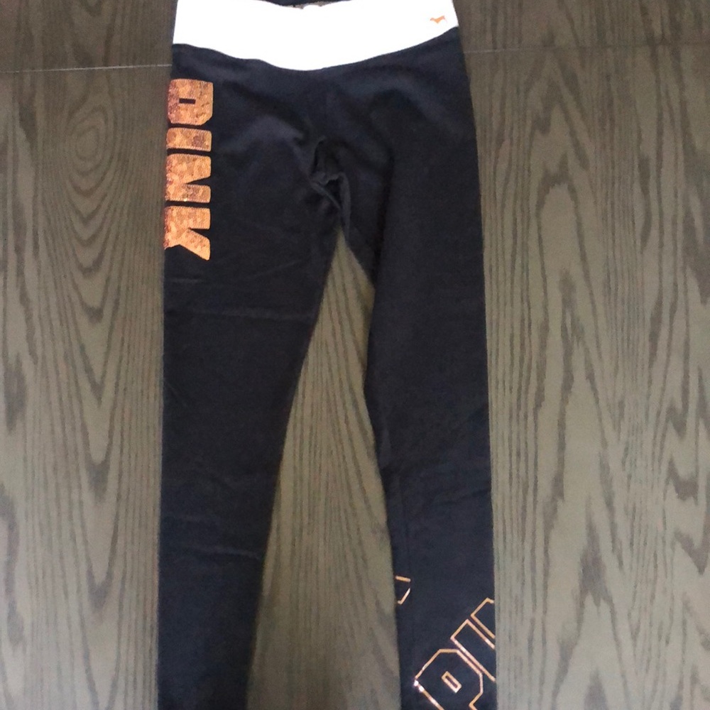 NWT VS Pink Flat Legging Yoga Pants